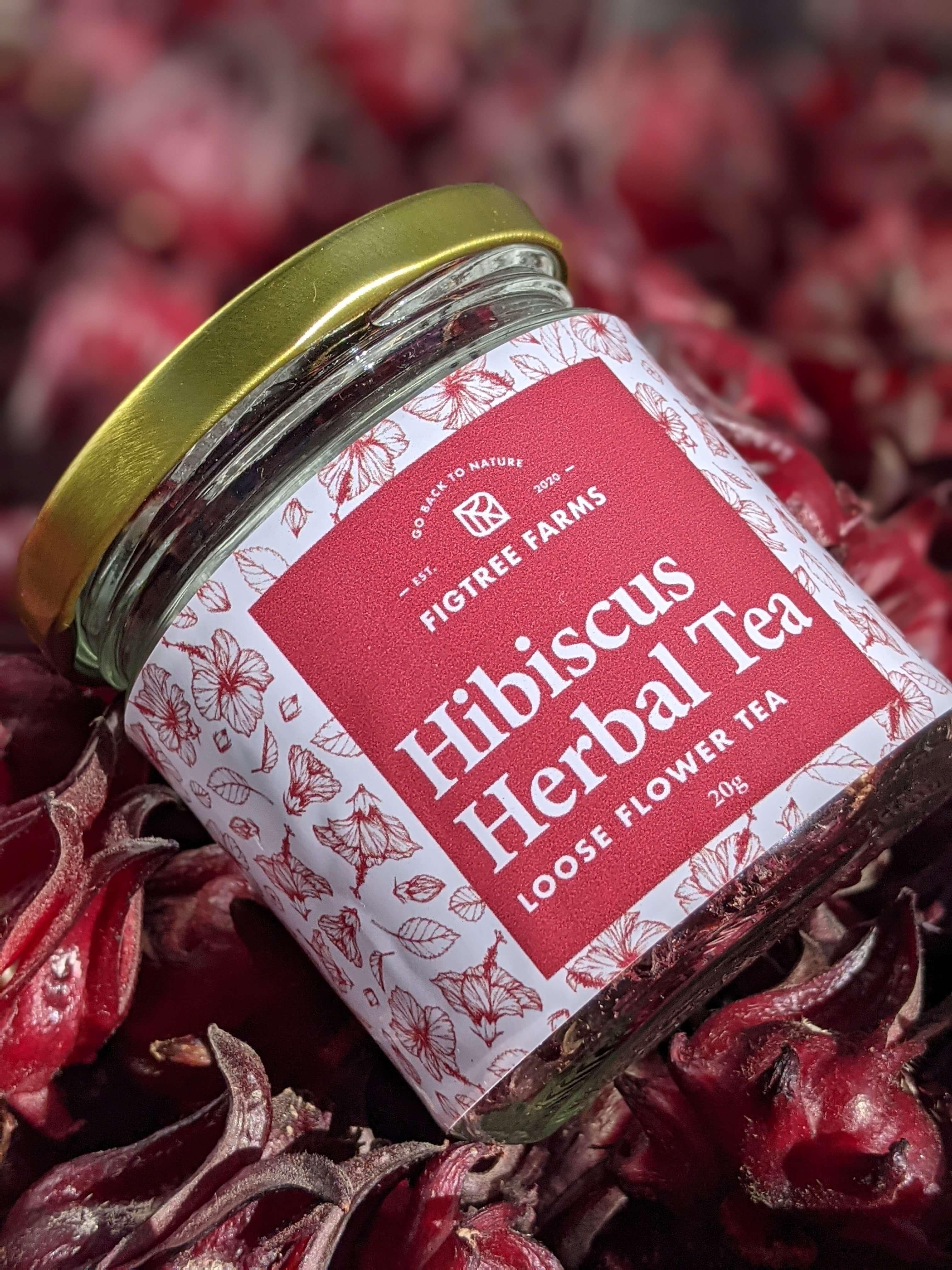 Hibiscus Herbal Loose Leaf Tea – Simula PH